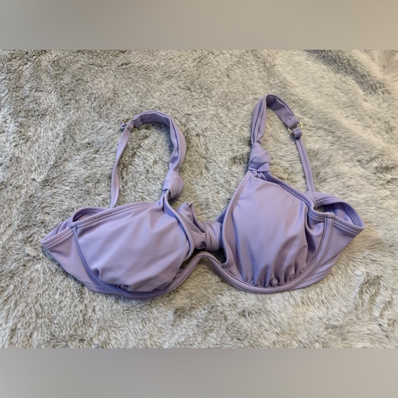 Shade & Shore Lavender Bikini Top - Picture 1 of 4
